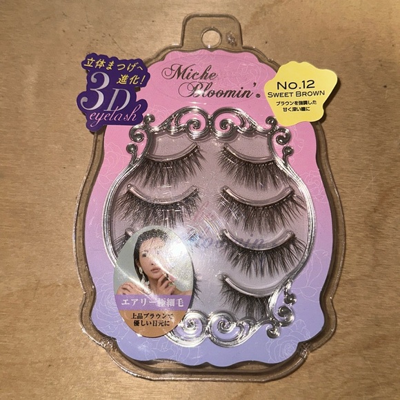 Miche Bloomin 3D Lashes- No. 12 Sweet Brown - Picture 1 of 1